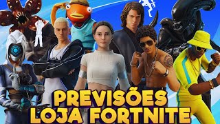 PRÓXIMAS SKINS DA LOJA FORTNITE  FORTNITE PREVISÕES  PREVISÕES DE SKINS LOJA FORTNITE [upl. by Euqirne]