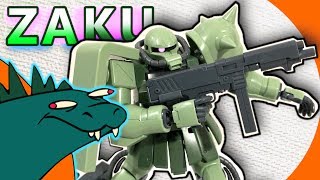 Zaku II F2 Gundam High Grade Review [upl. by Adao12]