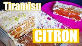 Tiramisu au citron 🍋 facile et rapide [upl. by Norri]