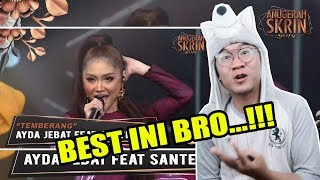 TEMBERANG  AYDA JEBAT Feat SANTESH  ASK2019 INDOREACT [upl. by Aligna]