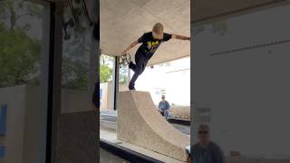 Ben Raybourn natural quarter pipe session skateboarding skateboardingisfun texasskateboarding [upl. by Avrenim]