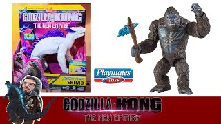 Playmates Godzilla x Kong The New Empire  Wave 2 Figures New 6quot Kong  Battle Axe [upl. by Laehcim]