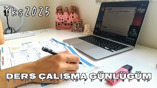 Ders çalışma günlüğüm  yks2025 [upl. by Gosnell]