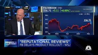 Jim Cramer on Facebook Give Mark Zuckerberg a chance [upl. by Ajim]