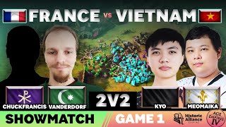 FRANCE vs VIETNAM  Les 2v2 commencent [upl. by Budge]