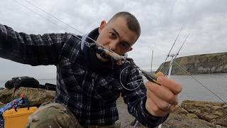 Sea Fishing UK  Winter Shore fishing from the North Yorkshire Coast  The Fish Locker [upl. by Paucker]