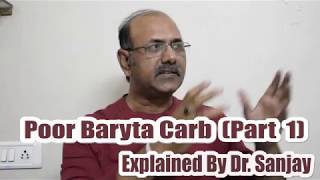 Poor Baryta Carb part 1 Explained by DrSanjay [upl. by Nedarb]