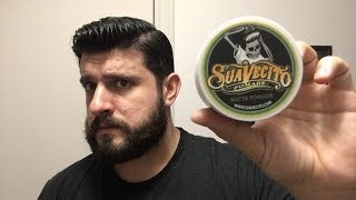 Suavecito Matte Pomade Review [upl. by Llenet]