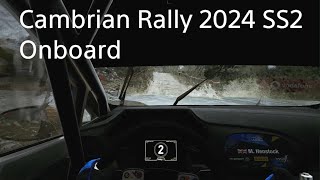 Cambrian Rally 2024 SS2 onboard eBRC [upl. by Aguie176]