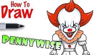 How to Draw Pennywise [upl. by Kirbee]