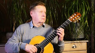 Manuel Ponce Prelude no 5 played by Leif Hesselberg on an instrument by Denis Hougaard [upl. by Massingill]