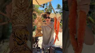 Panuchos de Langosta y KingCrab 🦞🦀 quechille Xcaretpark Hotelxcaretarte [upl. by Kavanagh]