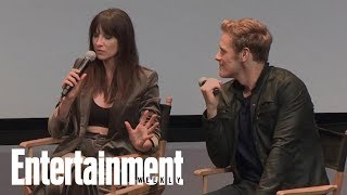 Outlander Stars Caitriona Balfe amp Sam Heughan Spill Juicy Season 3 Details  Entertainment Weekly [upl. by Nosral]