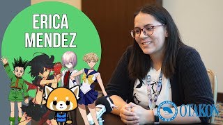 Erica Mendez Interview  Otakon 2018 [upl. by Uliram]