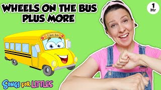 Wheels On The Bus  More Nursery Rhymes amp Kids Songs  Educational Videos for Kids amp Toddlers [upl. by Mcgraw]