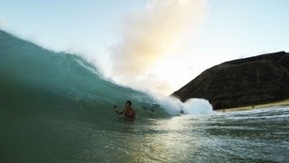 Sandy Beach Shorebreak bodysurfing [upl. by Keefe]