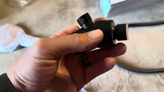 Setup Assembly Install and Review of Cobbe Handheld Filtered Showerhead [upl. by Janetta]