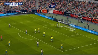 PARAGUAY vs BRAZIL  Copa America 2024  PES 2021 [upl. by Conrad213]