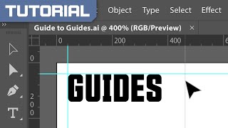 Using Guides in Illustrator CC – tips from an Adobe Certified Expert [upl. by Ahtel350]