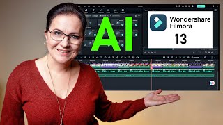 THE FUTURE OF AI VIDEO EDITING IS HERE Whats new in Wondershare Filmora 13 [upl. by Freytag]