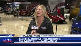 KUSI Live at San Diego Automotive Museum for Halloween 2021 Events [upl. by Ased]