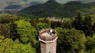 Rehbergturm  Trifels  Luftaufnahmen 4K [upl. by Eiznekcam]