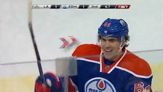 Nail Yakupov Goal and Celebration vs LA Kings [upl. by Crysta206]