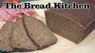 German Pumpernickel Recipe in The Bread Kitchen [upl. by Oznohpla]