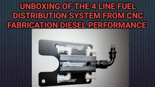 UNBOXING CNC Fabrication Diesel Performance 4 line fuel distribution system for all 3 builds [upl. by Oilenroc]