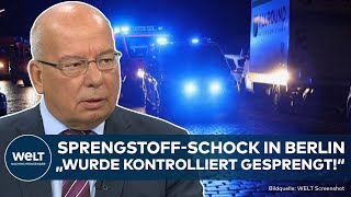 BERLINNEUKÖLLN TerrorAnschlag vereitelt Polizei äußert sich zum Fund von Sprengstoff [upl. by Hgielek]