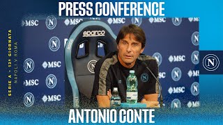 LIVE  La conferenza stampa di Mister Antonio Conte in vista di Napoli  Roma [upl. by Sergo]