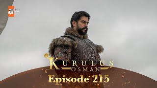 Kurulus Osman Urdu  Season 5 Episode 215 [upl. by Waring]