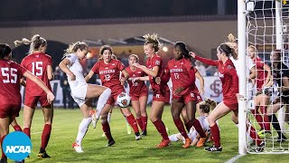 Florida State vs Rutgers 2021 College Cup semifinal highlights [upl. by Aleekahs]