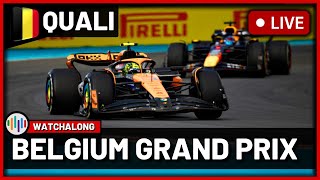 🔴F1 Live Belgium GP Qualifying  Commentary  Live Timing [upl. by Jacy]