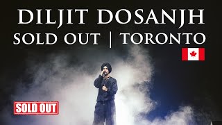 SOLD OUT 🔥 DILJIT DOSANJH 🔥  Live Concert  TORONTO 2022  Scotiabank Arena  Born to Shine Tour [upl. by Nnaillek]