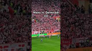 Mainz vs Darmstadt 30 😍  bundesliga mainz05 fsv fsvmainz05 darmstadt98 [upl. by Evita440]