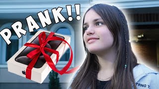 I BOUGHT MY SISTER A BRAND NEW IPHONE PRANK MEDINA [upl. by Avihs280]