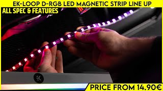 EKLoop DRGB LED Magnetic Strip Magnetic Kit Edge Diffused Strip Launched  Explained All Details [upl. by Krutz]