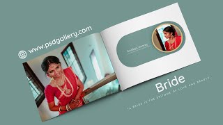 Traditional Photobook  Bridal  12 x 36 Size  🌐 wwwpsdgallerycom  105  Photoshop Tutorial [upl. by Asenev96]