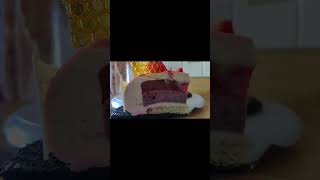 Entremet framboise pastrychef pastry france cakedecorating cake baking [upl. by Hamirak]