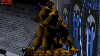 FINDING ALL EASTER EGGS  FNAF 1 SECRETS [upl. by Marko549]