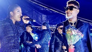 KOFFI OLOMIDE CONCERT BRAZZA FAIT UNE SURPRISE A CINDY LE CŒUR ❤️ EN DIRECT DU PALAIS DES CONGRES [upl. by Brinn]