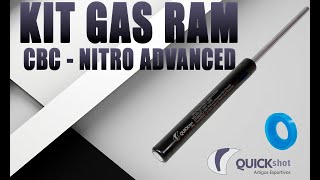 Kit gas ram Quickshot para CBC Nitro Advanced [upl. by Viscardi]