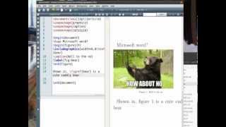 LaTeX insert pictures captions and referencing [upl. by Kendrah]