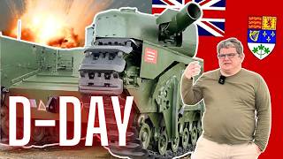 CHURCHILL AVRE  Le tank destructeur de bunkers du DDAY [upl. by Ozen68]