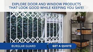 Trellidor Burglar Guard  Budgetfriendly Steel Window Burglar Bar [upl. by Akemat924]