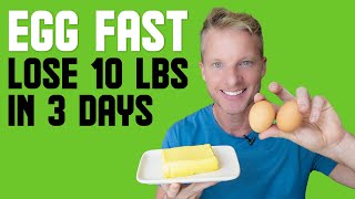 Keto Egg Fast Diet Rules Lose 10 Pounds In 3 Days BREAK WEIGHT LOSS PLATEAU [upl. by Auguste]