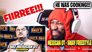 FIRST MEXICAN OT VIDEO That Mexican OT Sway Freestyle 🔥  SWAY’S UNIVERSE REACTION [upl. by Carma]