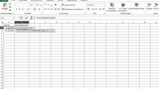 Excel 2013  Mit Kalenderwochen rechnen [upl. by Dickens]