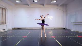 La Sylphide Academic Ballet School  Sofia Barzac  11 years old  Satanella variation [upl. by Megdal]